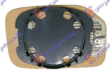 DOOR MIRROR GLASS HEATED (CONVEX GLASS)