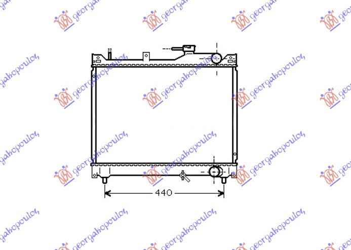 ΨΥΓ1.6cc16V+-/A/C(42.5x52.5)ΠΑΡ.Σ/Ο (KOYO)