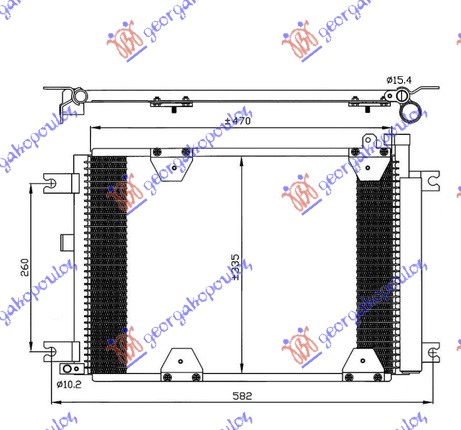 ΨΥΓΕΙΟ A/C 1.6-2.0-2.5cc (47,5x33x1.8)