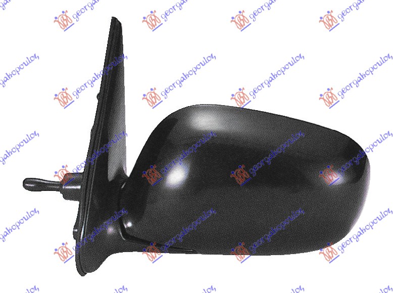 DOOR MIRROR CABLE (A QUALITY) (CONVEX GLASS)