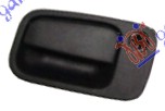 DOOR HANDLE FR.OUT BLACK