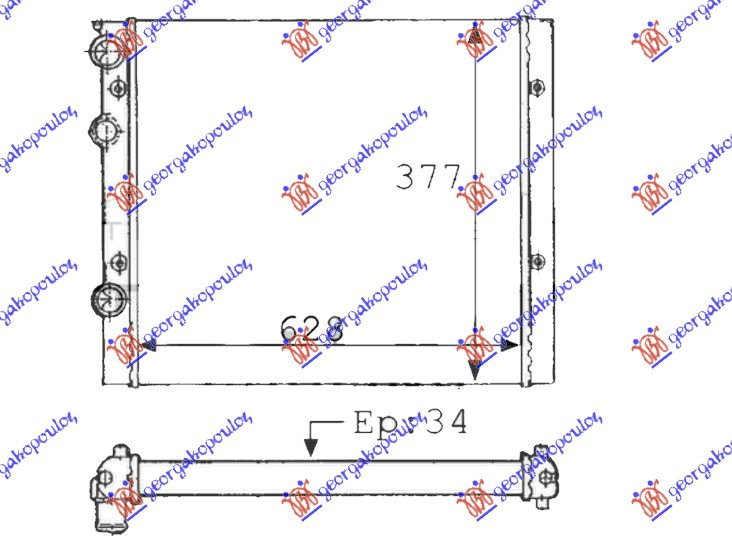 ΨΥΓΕΙΟ ΓΙΑ ΟΛΑ ΜΧ +AC (63x38) (ΠΑΡ.ΟΔ) (VALEO CLASSIC)