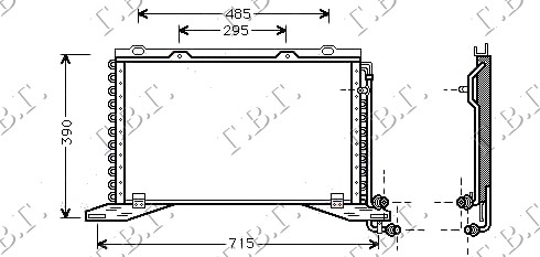 ΨΥΓΕΙΟ A/C 2.0COMPR-2.0-2.2CDI (57x32)