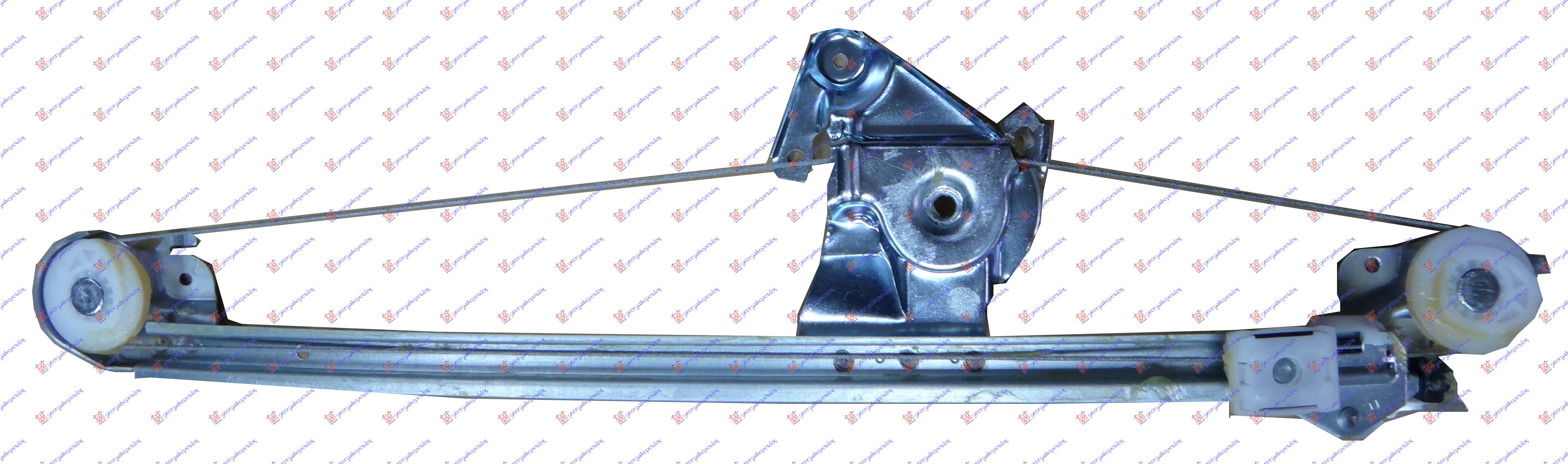 REAR WINDOW REGULATOR ELECTRICAL (W/O MOTOR)