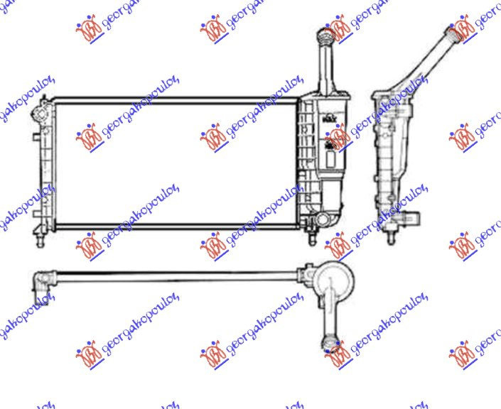 ΨΥΓΕΙΟ 1.2 8/16V +/-A/C(58x31,5) ΤΥΠΟΥ DENSO