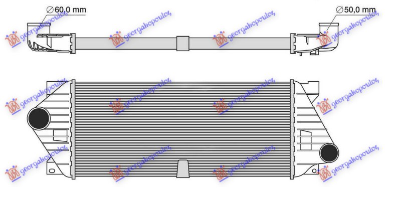 ΨΥΓΕΙΟ INTERCOOLER 3.2 ΒΕΝΖΙΝΗ - 2.7 CDI ΠΕΤΡΕΛΑΙΟ (585x259)