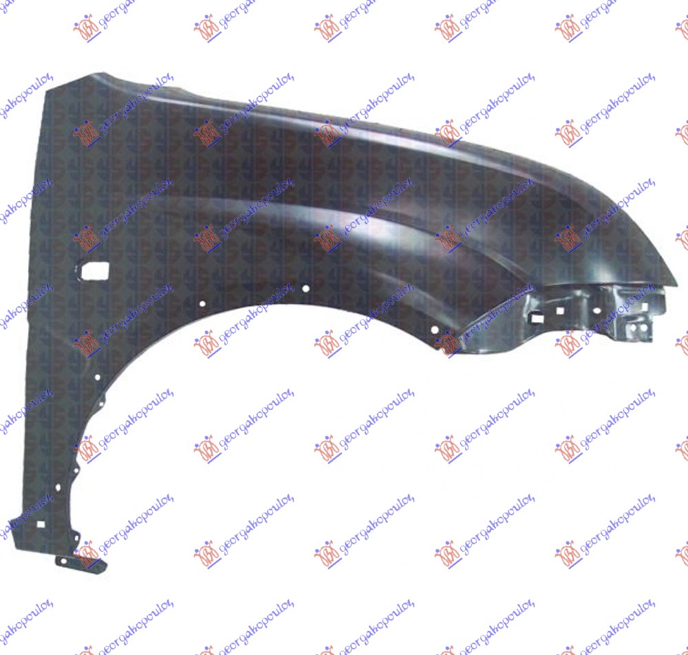 FRONT FENDER (WITH FLARE HOLES)  2003-