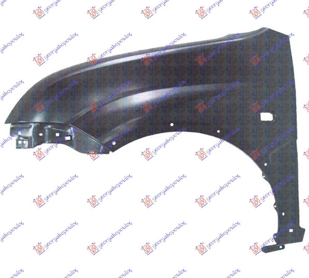 FRONT FENDER (WITH FLARE HOLES)  2003-