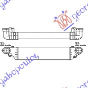 ΨΥΓ.INTERCOOLER 2,2-2,7 CDi (650x127x62)