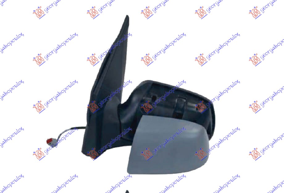 DOOR MIRROR ELECTRICAL HEATED PRIMED 2006- (A QUALITY) (CONVEX GLASS)