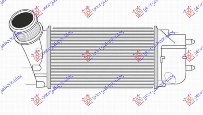 ΨΥΓΕΙΟ INTERCOOLER 2.0 HDi (300x150x76)