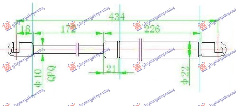 ΑΜΟΡΤΙΣΕΡ ΜΠΑΓΚΑΖ H/B (435L-500N)