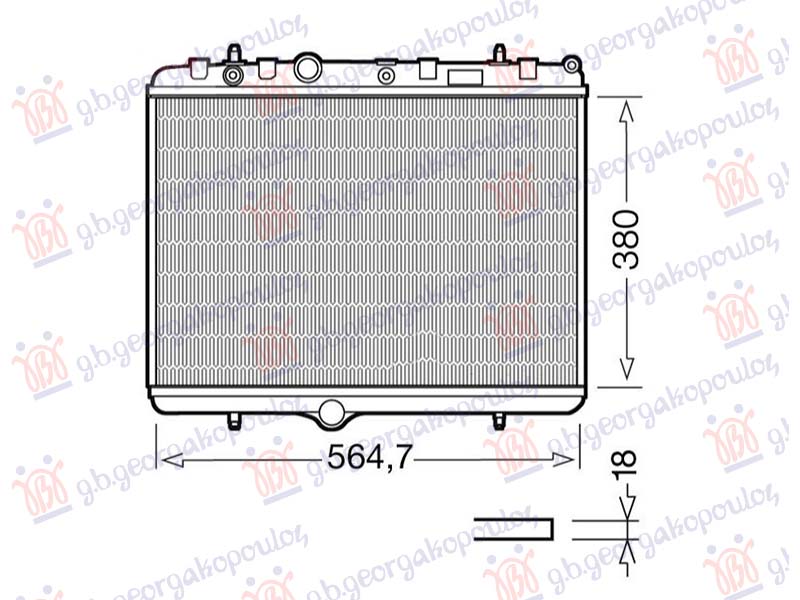 ΨΥΓΕΙΟ ΒΕΝΖΙΝΗ/ΠΕΤΡΕΛΑΙΟ (380x550) ΜΕ ΒΑΣΗ ΒΕΝΤΙΛΑΤΕΡ (HELLA)