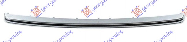 REAR BUMPER CHROME MOULDING UPPER