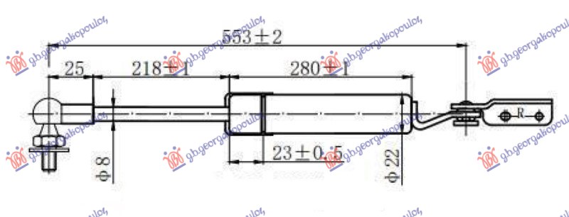 ΑΜΟΡΤΙΣΕΡ ΜΠΑΓΚΑΖ (553L-410N)