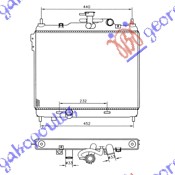 ΨΥΓΕΙΟ 1,5 CRDi +/-A/C (37,2x49,5x19)