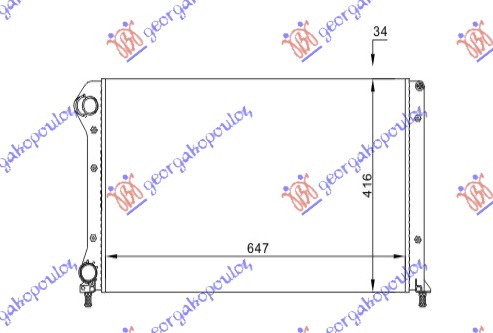 ΨΥΓΕΙΟ 1.4 8V-1.6 16V-1.9D+A/C(65x40)