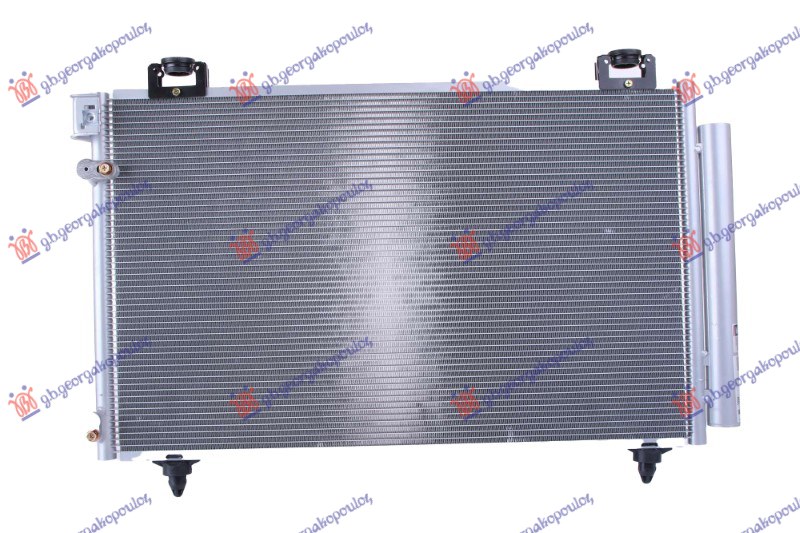 ΨΥΓΕΙΟ A/C 1.6-1.8 ΒΕΝΖΙΝΗ - 2.0 D4D ΠΕΤΡΕΛΑΙΟ (610x360x16) ΠΑΡΟΧΕΣ ΟΔΗΓΟ (KOYO)