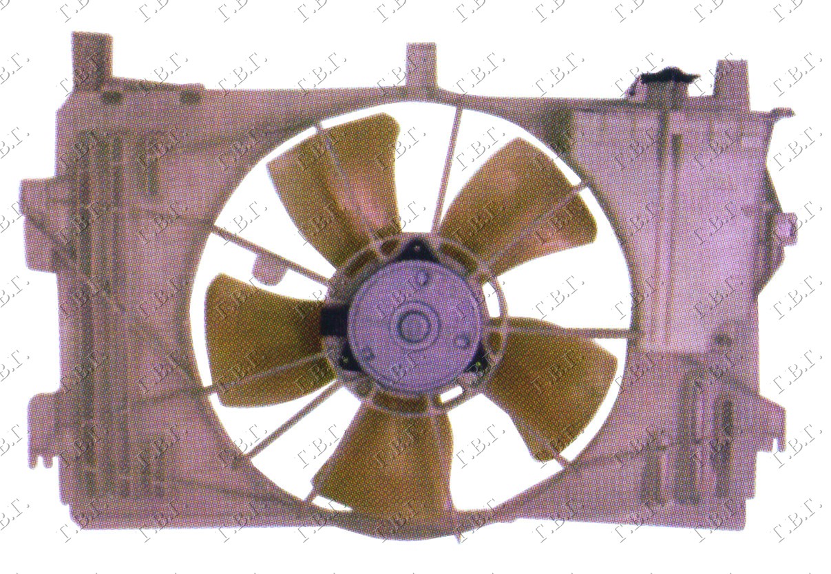COOLING FAN PETROL (WITH CLIP)