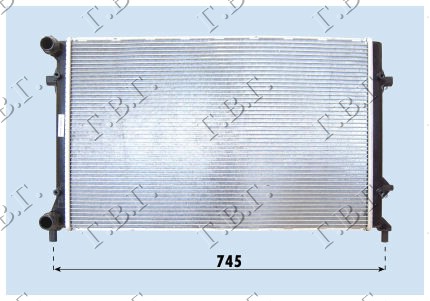 ΨΥΓΕΙΟ 1.8 FSi ΒΕΝΖΙΝΗ (650x450x32) (BRAZED)