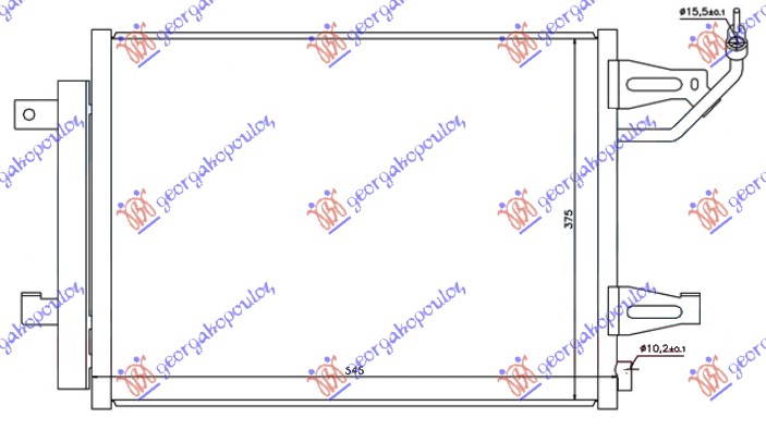 ΨΥΓΕΙΟ A/C (52x37,5) (ΟΛΑ ΤΑ ΜΟΝΤΕΛΑ)