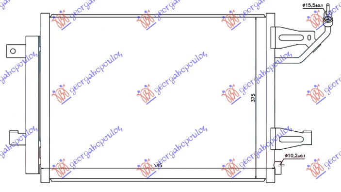 ΨΥΓΕΙΟ A/C (520x375) (ΟΛΑ ΤΑ ΜΟΝΤΕΛΑ) (MARELLI)