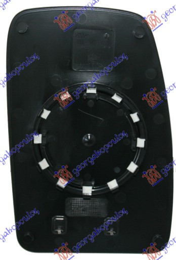 DOOR MIRROR GLASS 2003- (UPPER PART) (CONVEX GLASS)