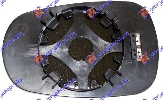 DOOR MIRROR GLASS HEATED -2009 (CONVEX GLASS)
