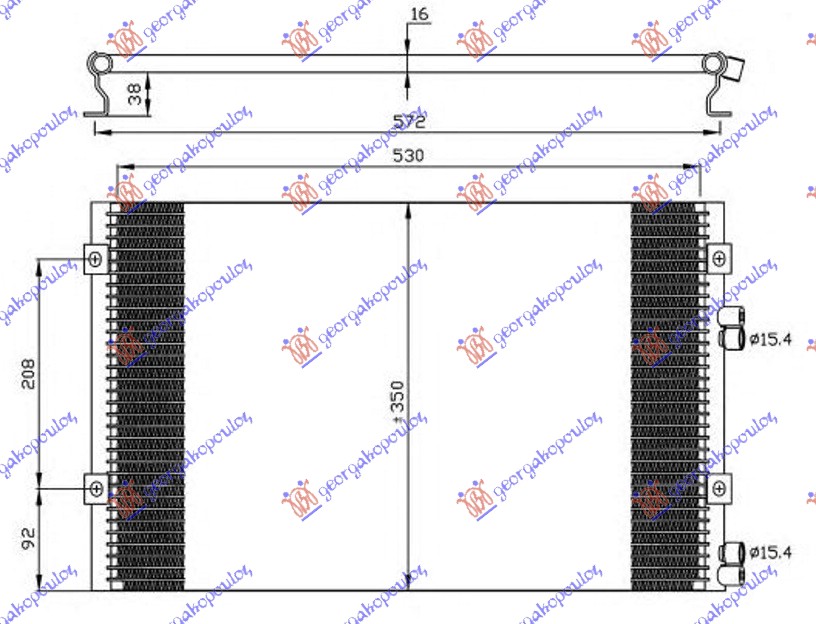 ΨΥΓΕΙΟ A/C 2.2 CRD (54x35x1.6)