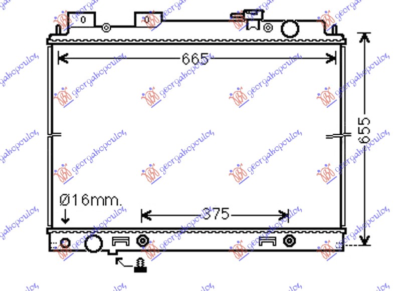 ΨΥΓΕΙΟ 3.0 dCi ΠΕΤΡΕΛΑΙΟ ΜΗΧΑΝΙΚΟ/ΑΥΤΟΜΑΤΟ (600x690x40) (KOYO)