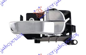 DOOR HANDLE INNER CHROME   (W/LOCK)