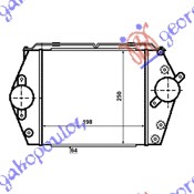 ΨΥΓΕΙΟ INTERCOOLER 2.0 CiTD (19x20x64)