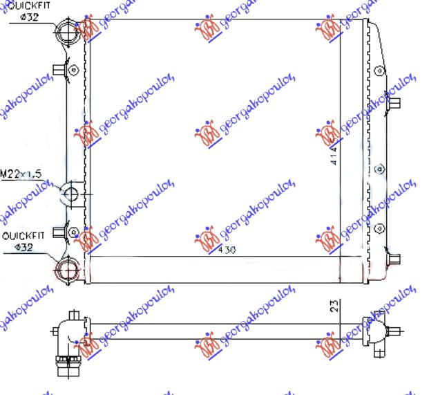 ΨΥΓΕΙΟ ΓΙΑ ΟΛΑ - A/C (430x410) (ΧΩΡΙΣ ΒΕΝΤΙΛΑΤΕΡ)