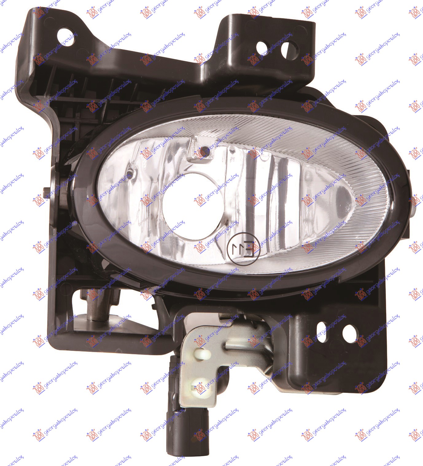 FOG LAMP 5D 2006- (W/BASE) (E) (DEPO)