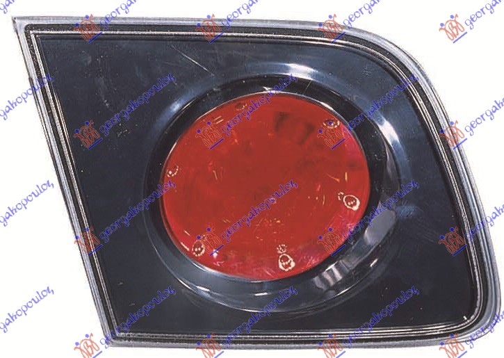 TAIL LAMP INNER BLACK 4D (E) (DEPO)