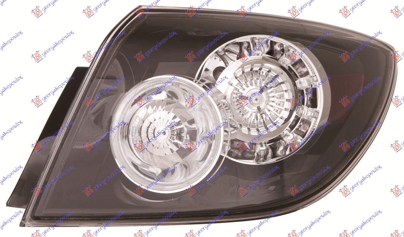 ΦΑΝΟΣ ΠΙΣΩ ΕΞΩ 5Π ΑΣΠΡΟ LED (Ε) (DEPO)