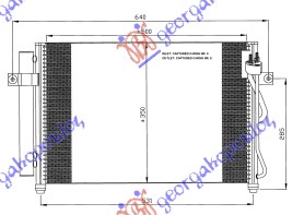 CONDENSER 1.5 CRDi (51x35x18)