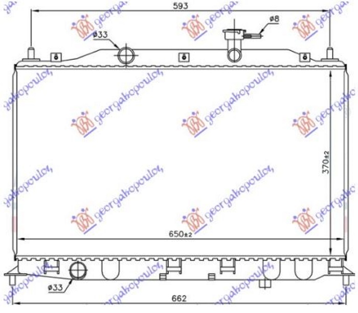 ΨΥΓΕΙΟ 1.4-1.6cc 16V +/-A/C (37x65) (KOYO)