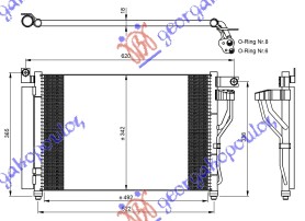 ΨΥΓΕΙΟ A/C 1.5 CRDi (50,5x35,16)