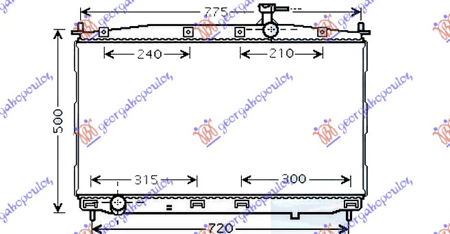 ΨΥΓΕΙΟ 2.7 i24V-2.0-2.2 CRDi (43x77) MHX