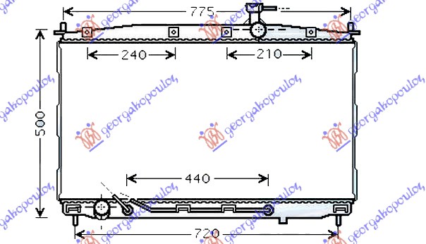 ΨΥΓΕΙΟ 2.7 i24V-2.2 CRDi (43x77) ΑΥΤΟ