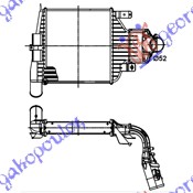 RAD..INTER.1,6-2,0TURBO GAZ.(23x26x40)