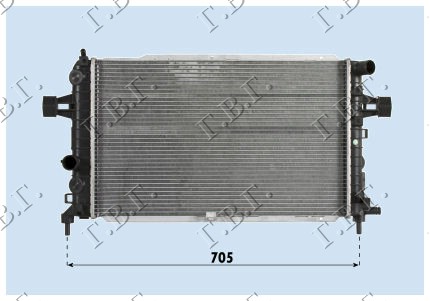 ΨΥΓΕΙΟ 2.0 cc 16V/TURBO +/-A /C (60x37)