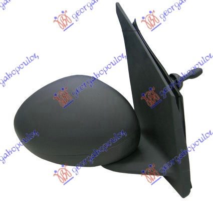 DOOR MIRROR CABLE BLACK (A QUALITY) (CONVEX GLASS)