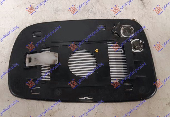 DOOR MIRROR GLASS HEATED 2004- (ASPHERICAL GLASS)