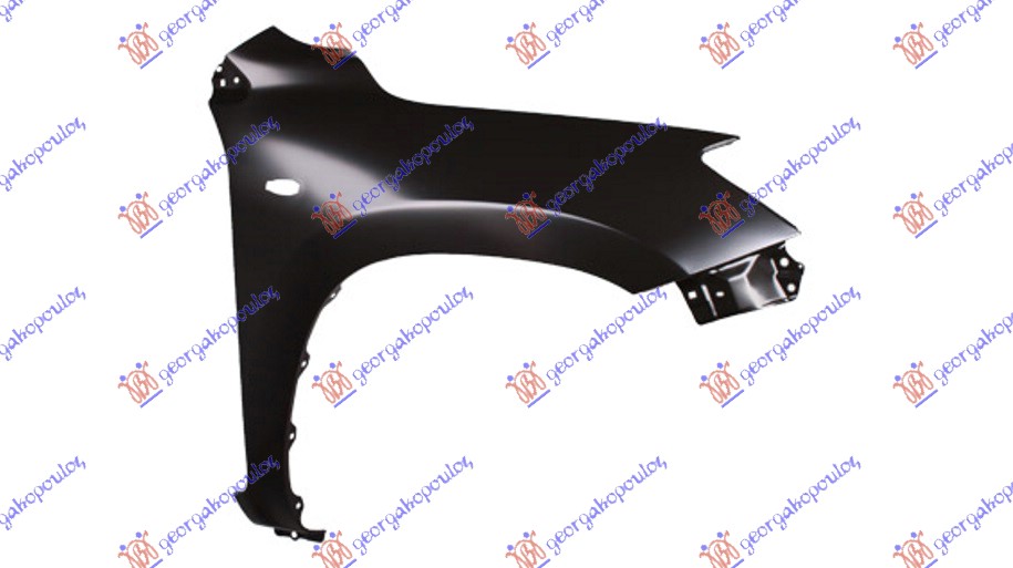 FRONT FENDER (W/SIDE LAMP HOLE) (W/O FLARE HOLES)