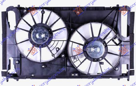 RAD. & COND.FAN ASSY (DOUBLE) PETROL