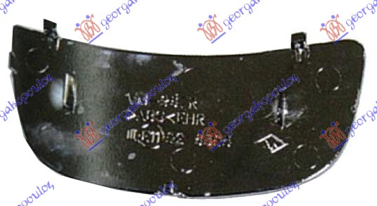 DOOR MIRROR GLASS (LOWER PART) (CONVEX GLASS)