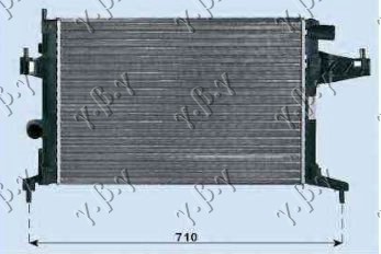 ΨΥΓΕΙΟ 1.4-1.8 ΜΧ/ΑΤ +AC (54x35) (ΠΑΡΟΧΗ ΔΙΑΓΩΝΙΑ) (MAHLE BEHR PREMIUM LINE)