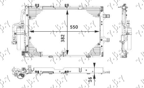 ΨΥΓΕΙΟ A/C 04- (55x38x1.6)